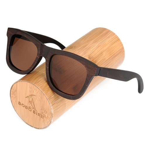 Drewniane Okulary Przeciwsłoneczne Bobo Bird - AG005