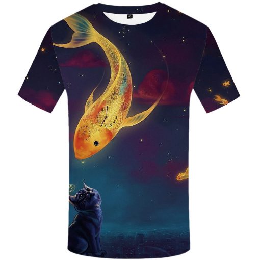 T-shirt Full Print 3D - Ryba