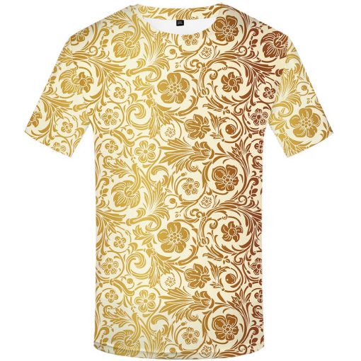 T-shirt Full Print 3D - Kwiaty