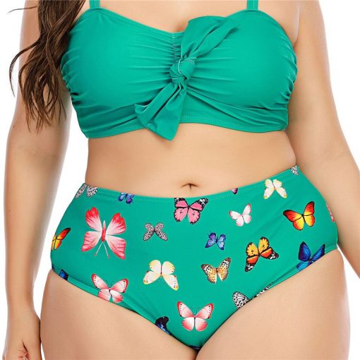 Bikini Plus Size - Motyle - obrazek 2