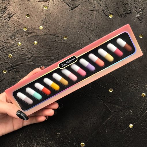 Zestaw Matowych Szminek 12 szt. Lipstick Pills - obrazek 4